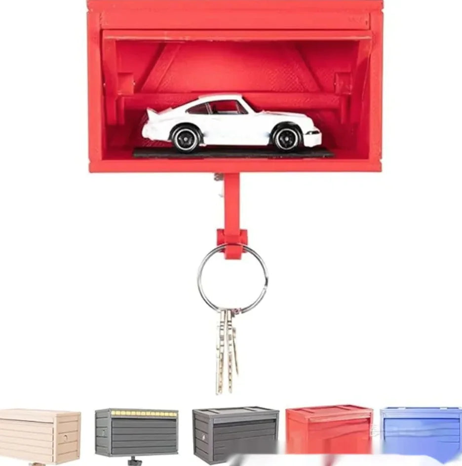 Key Holder for Wall, Car Garage Opening Door, Car Garage Key Holder. Multi-Purpose Car and Garage Key Ring