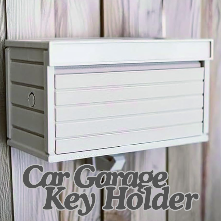 Key Holder for Wall, Car Garage Opening Door, Car Garage Key Holder. Multi-Purpose Car and Garage Key Ring